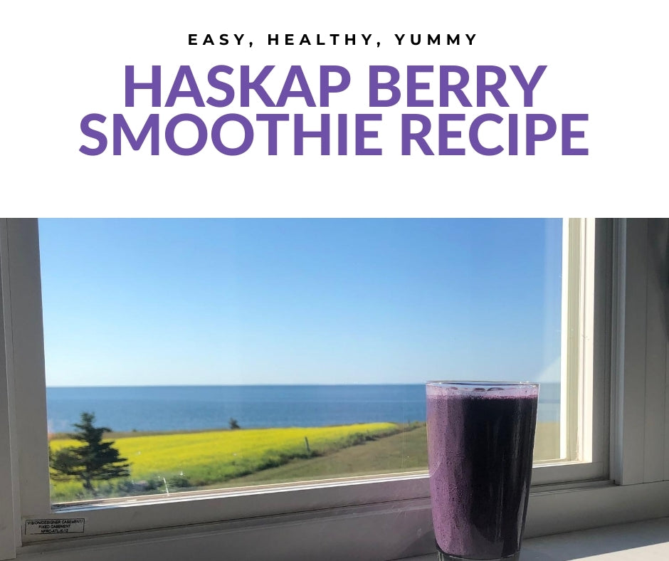 Haskap Berry Smoothie Recipe