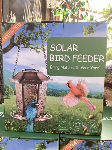 Solar Bird Feeder