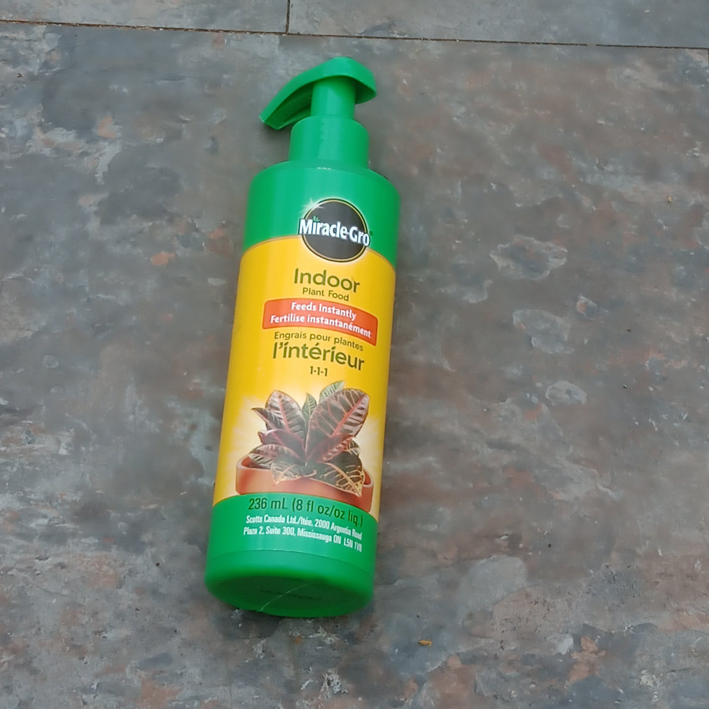 miracle gro 8 oz. indoor plant food Miracle Gro