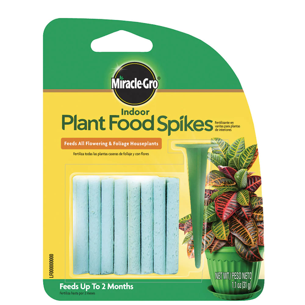 Miracle Gro - “Indoor Plant Food Spikes”
