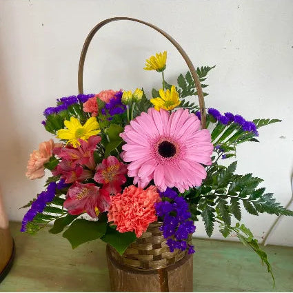 Flower Basket - “Mom’s Little Basket”