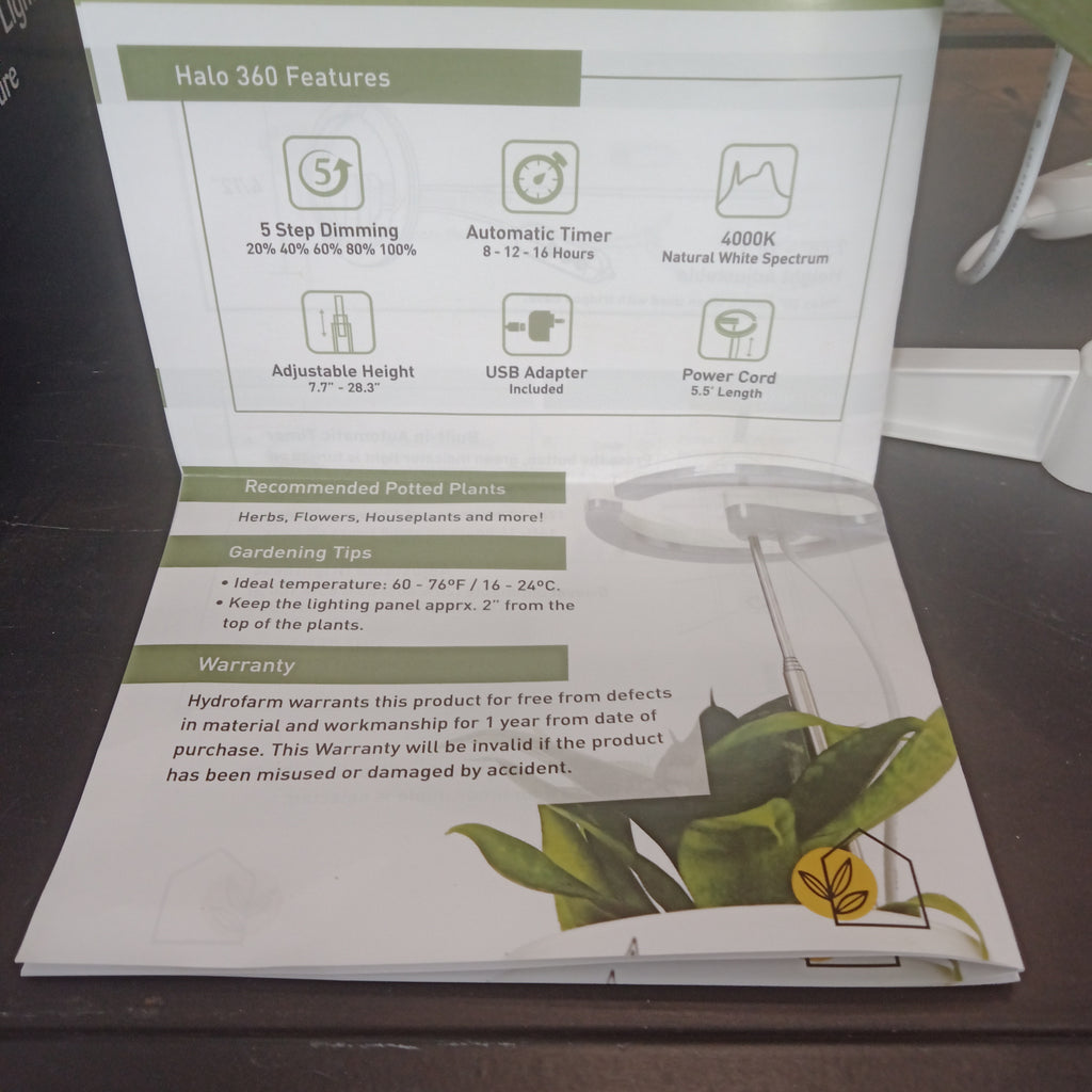 SunBlaster- Halo 360 indoor grow light