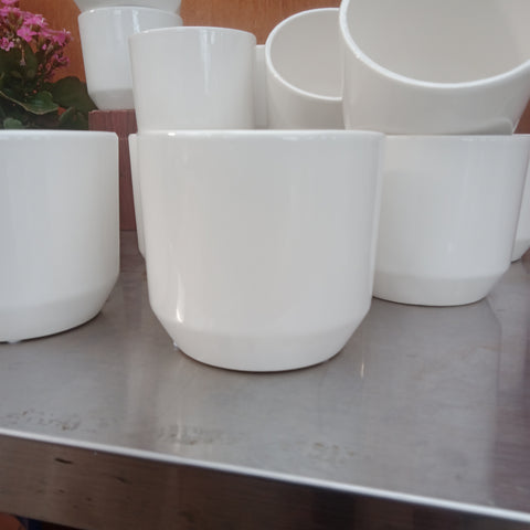 White Ceramic Pot