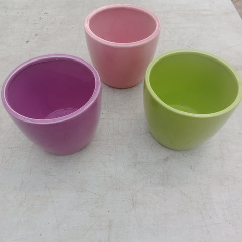 Ceramic Bright Pastel Pot