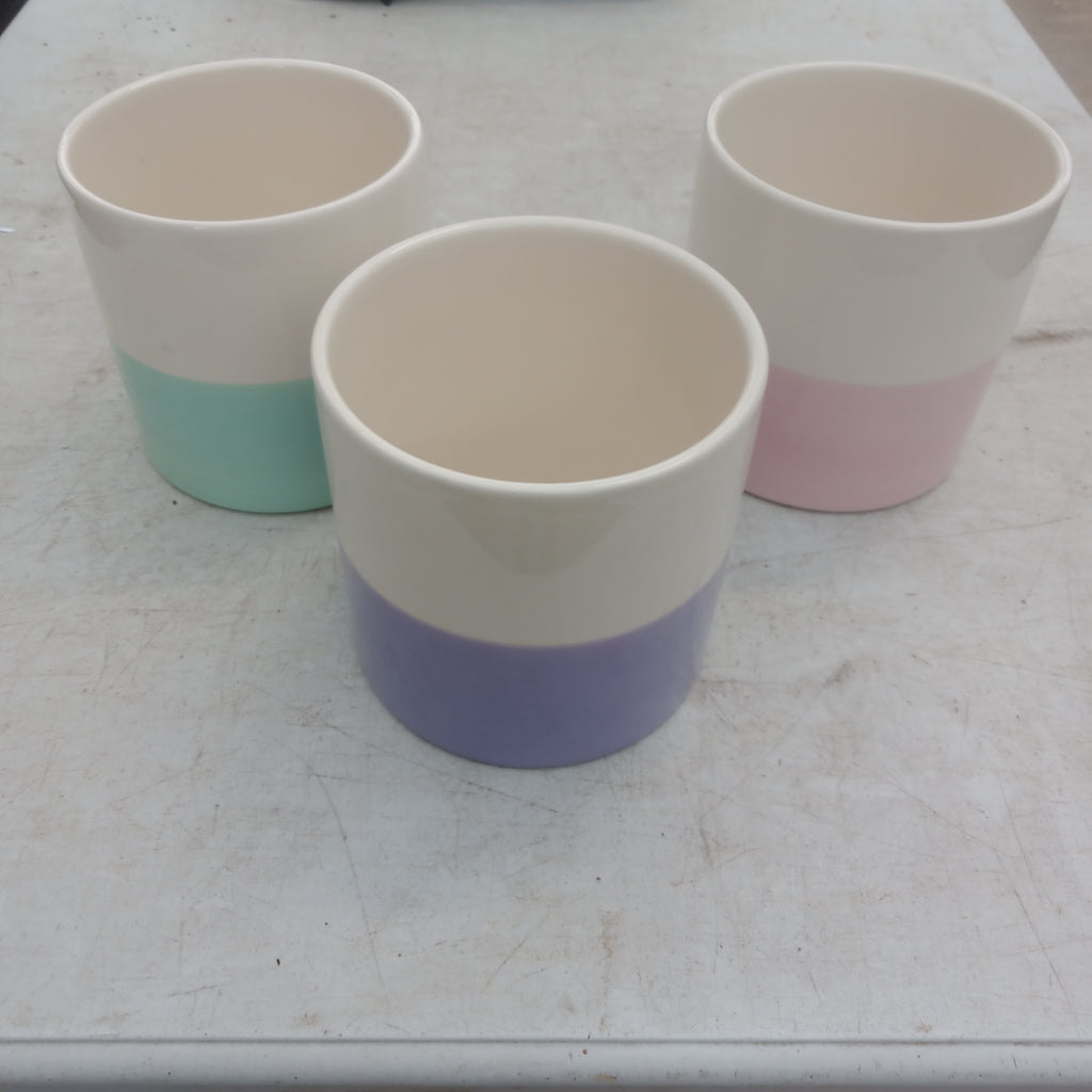 Ceramic Two Toned Pot