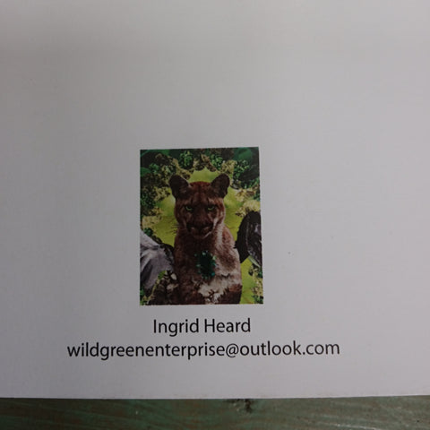 WILD GREEN DESIGN- Handmade Cards