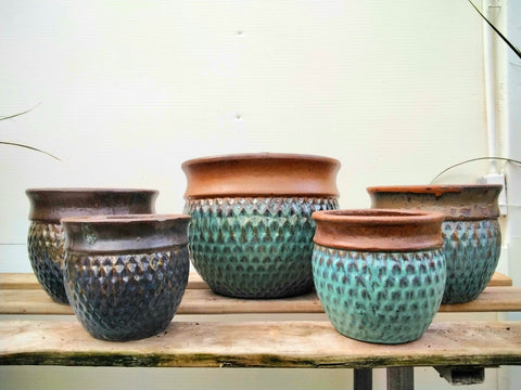 Glazed Terracotta Pots